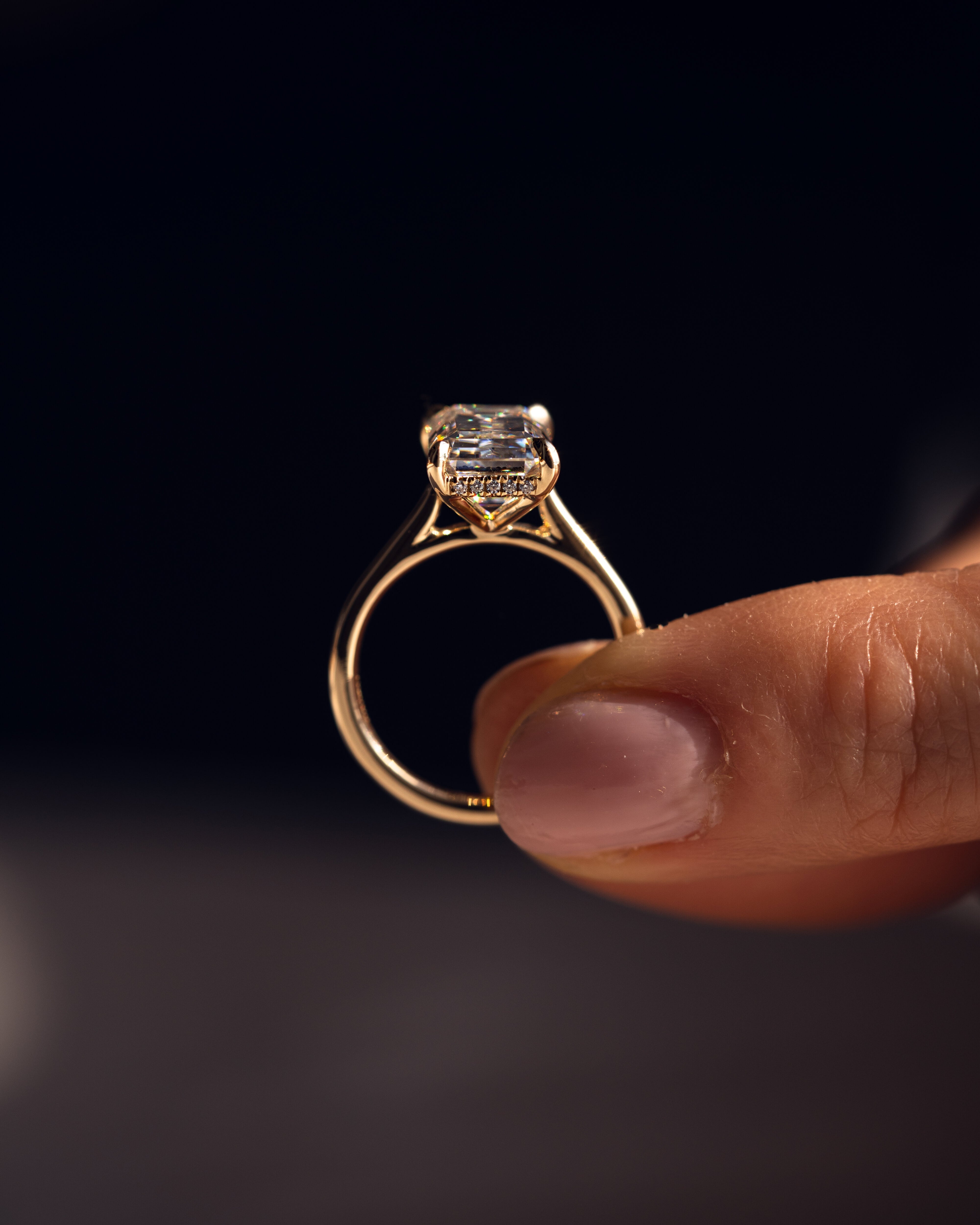 Caroline - Emerald | Gold 18k