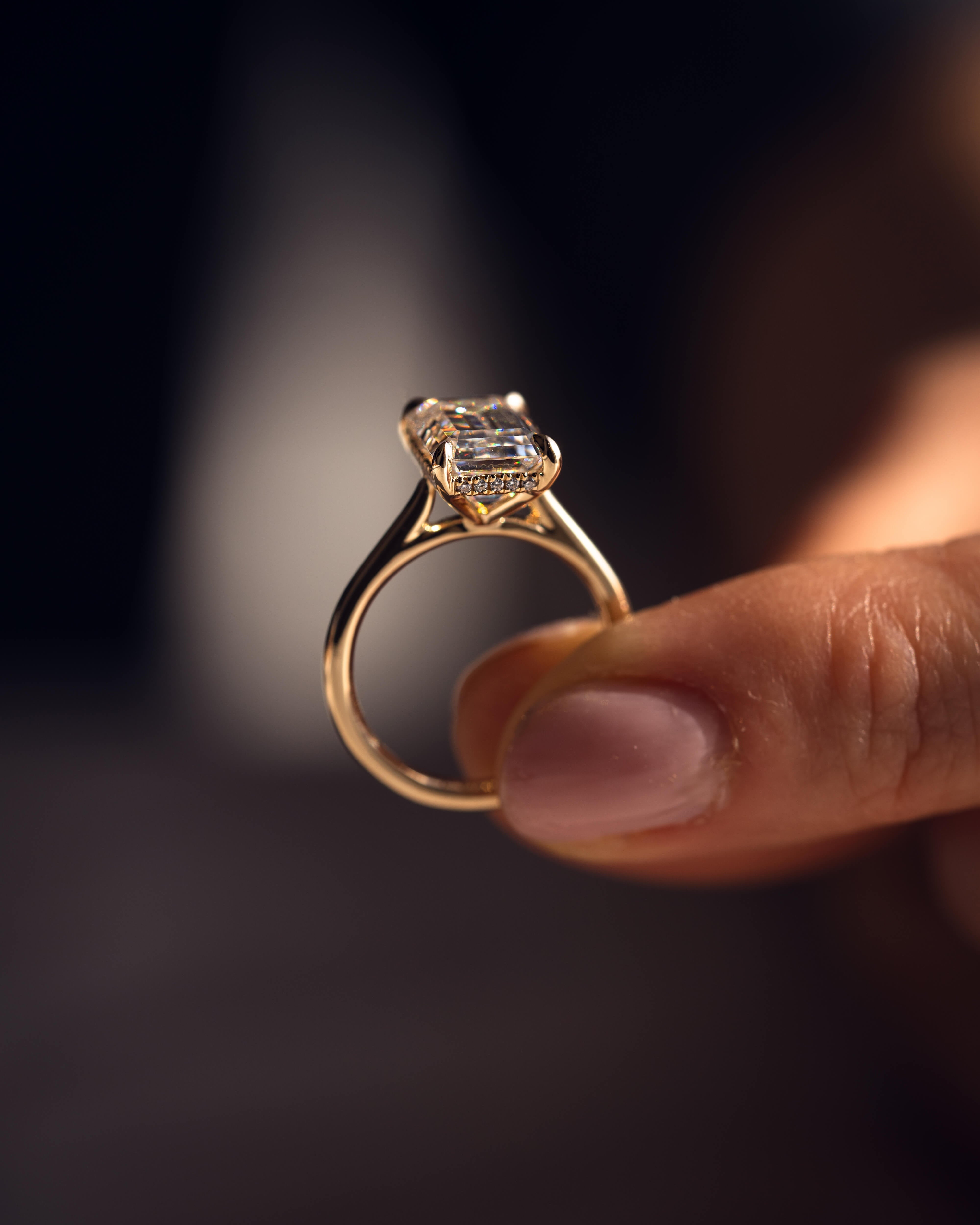 Caroline - Emerald | Gold 18k
