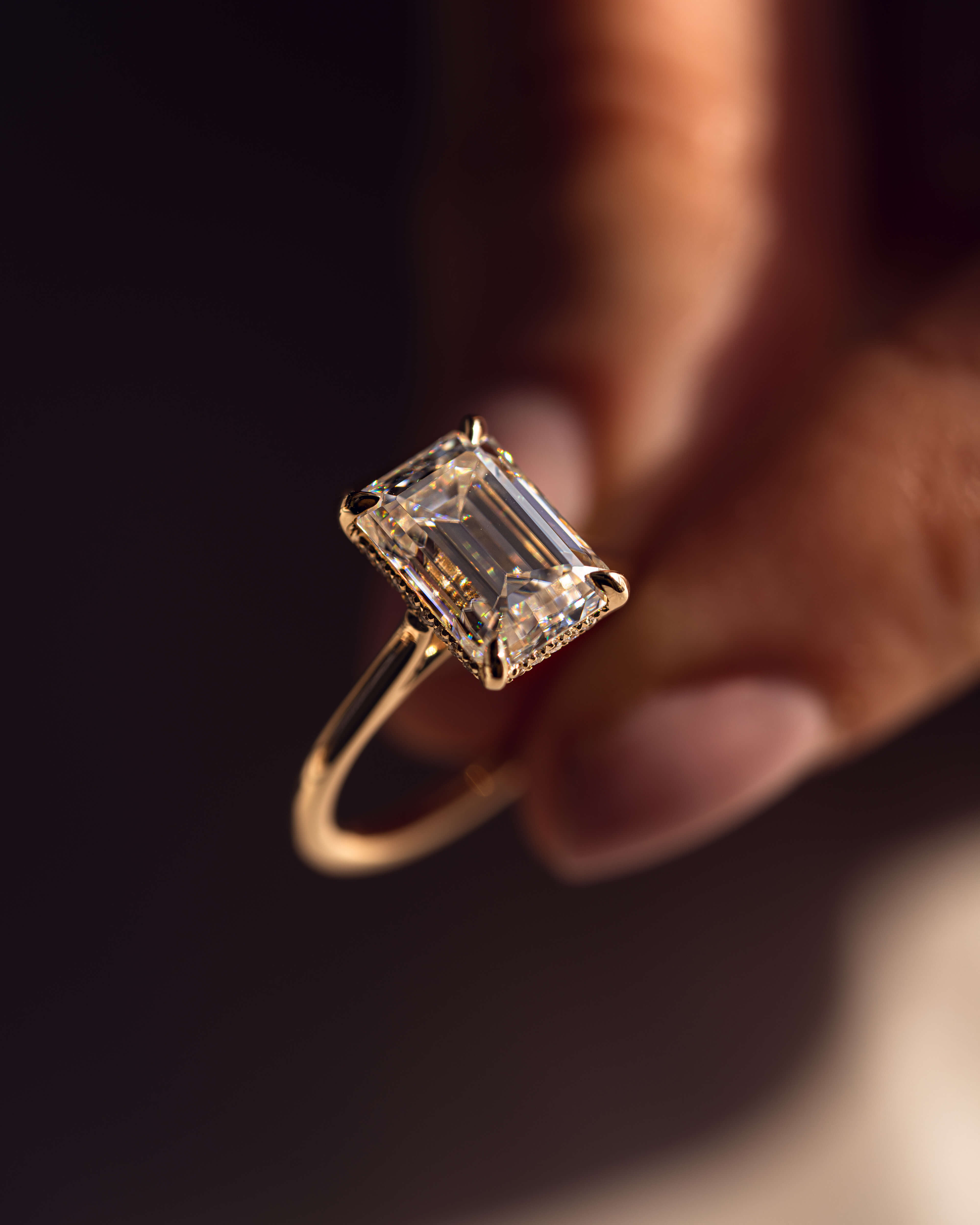 Caroline - Emerald | Gold 18k
