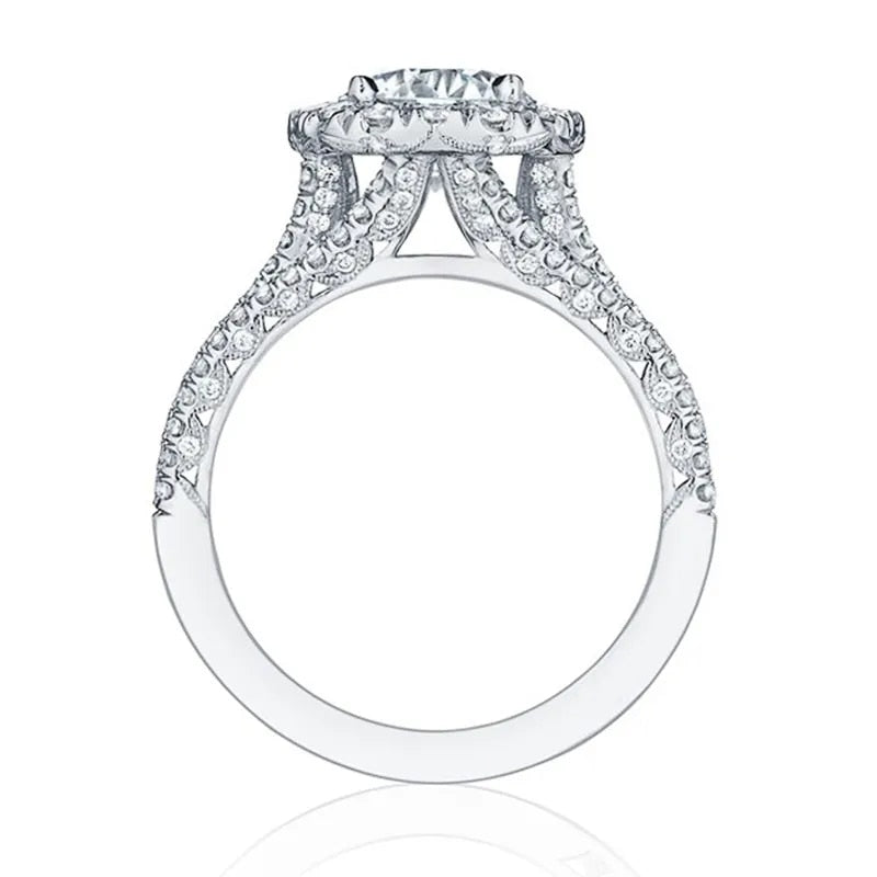 Clarinda Vellori Ring | White Gold 18k