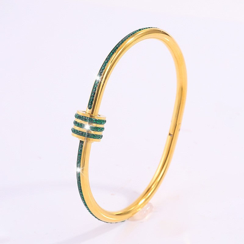 Tessandra Virelli Bracelet White | Gold 16k
