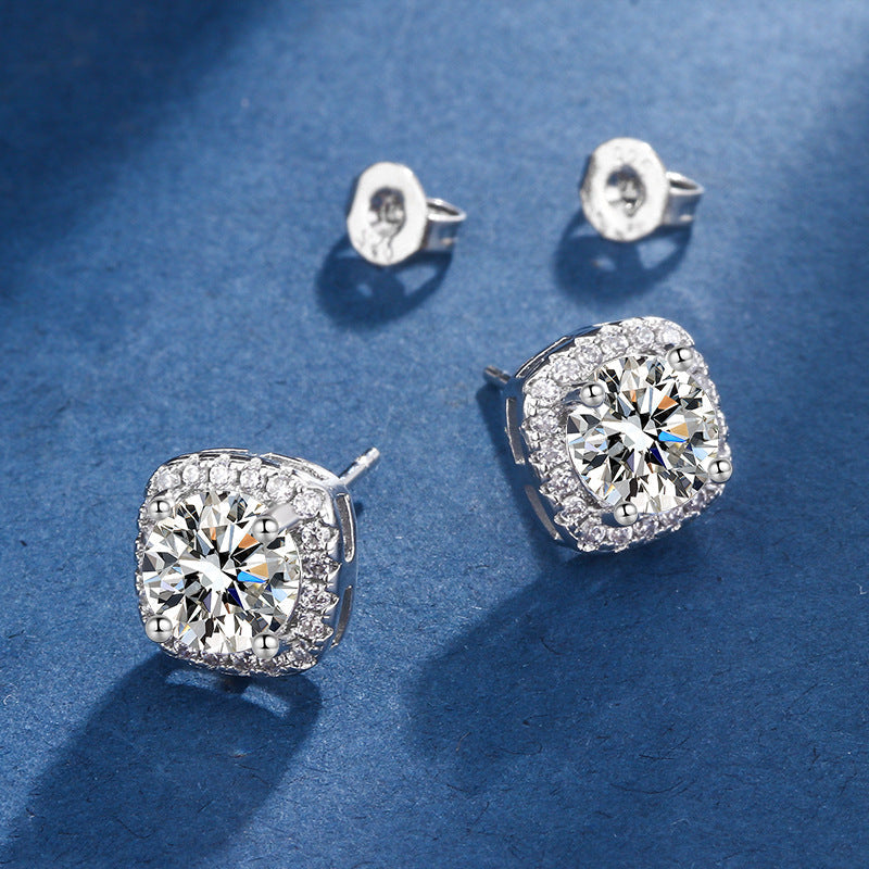 Aria Square Radiant Set | White Gold 16k