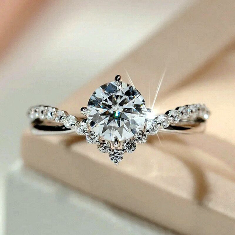 Celina Everhart Ring | White Gold 16k