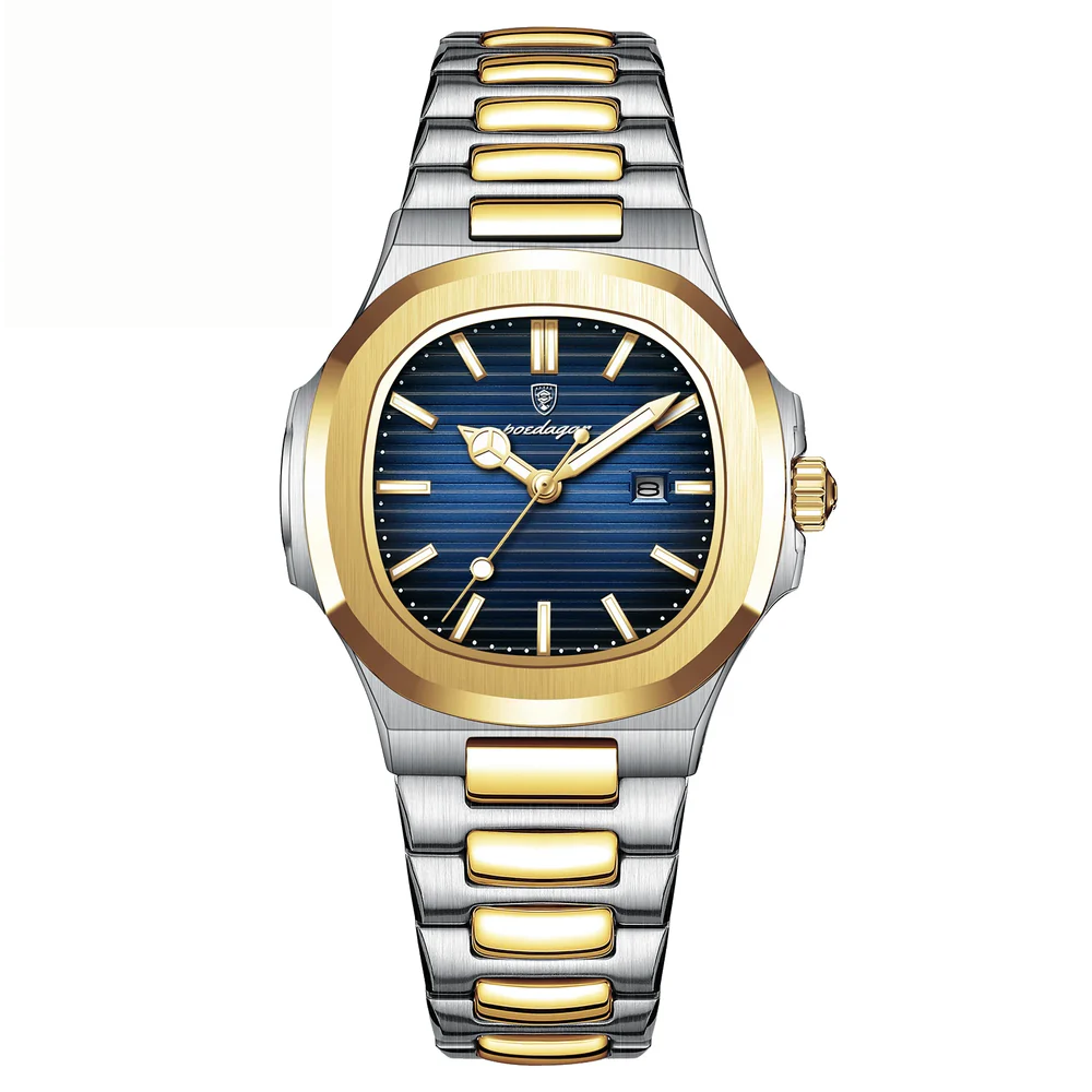 Luxury Waterproof Square Watch