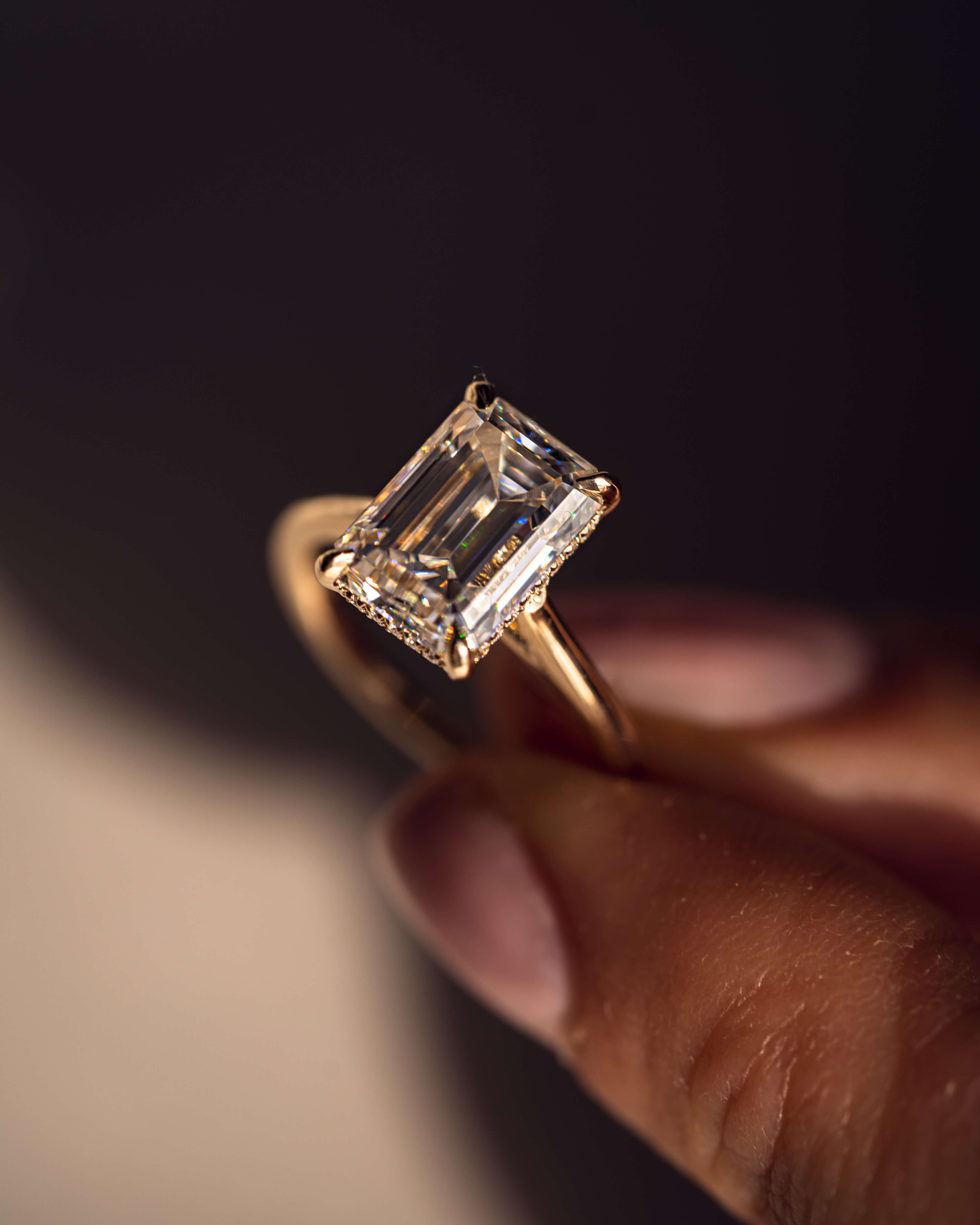 Caroline - Emerald | Gold 18k