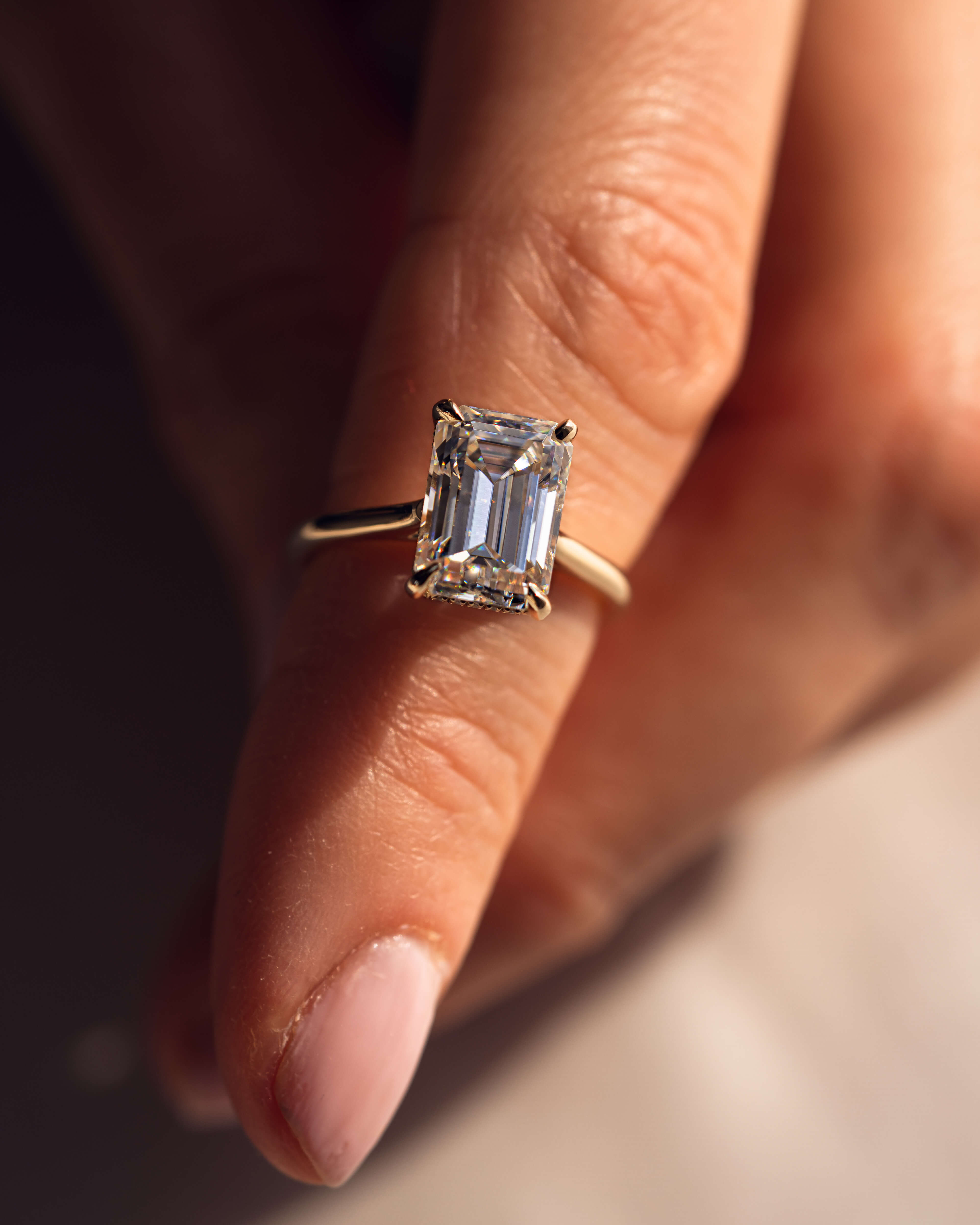 Caroline - Emerald | Gold 18k