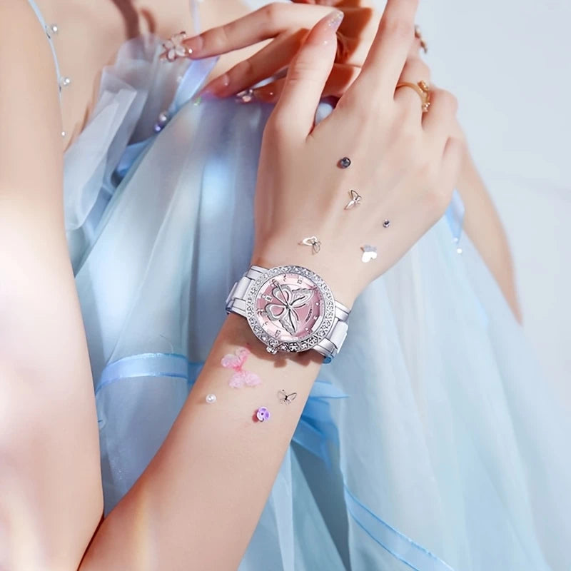 Fashionable stainless steel trend high-end atmosphere luxury leisure watch