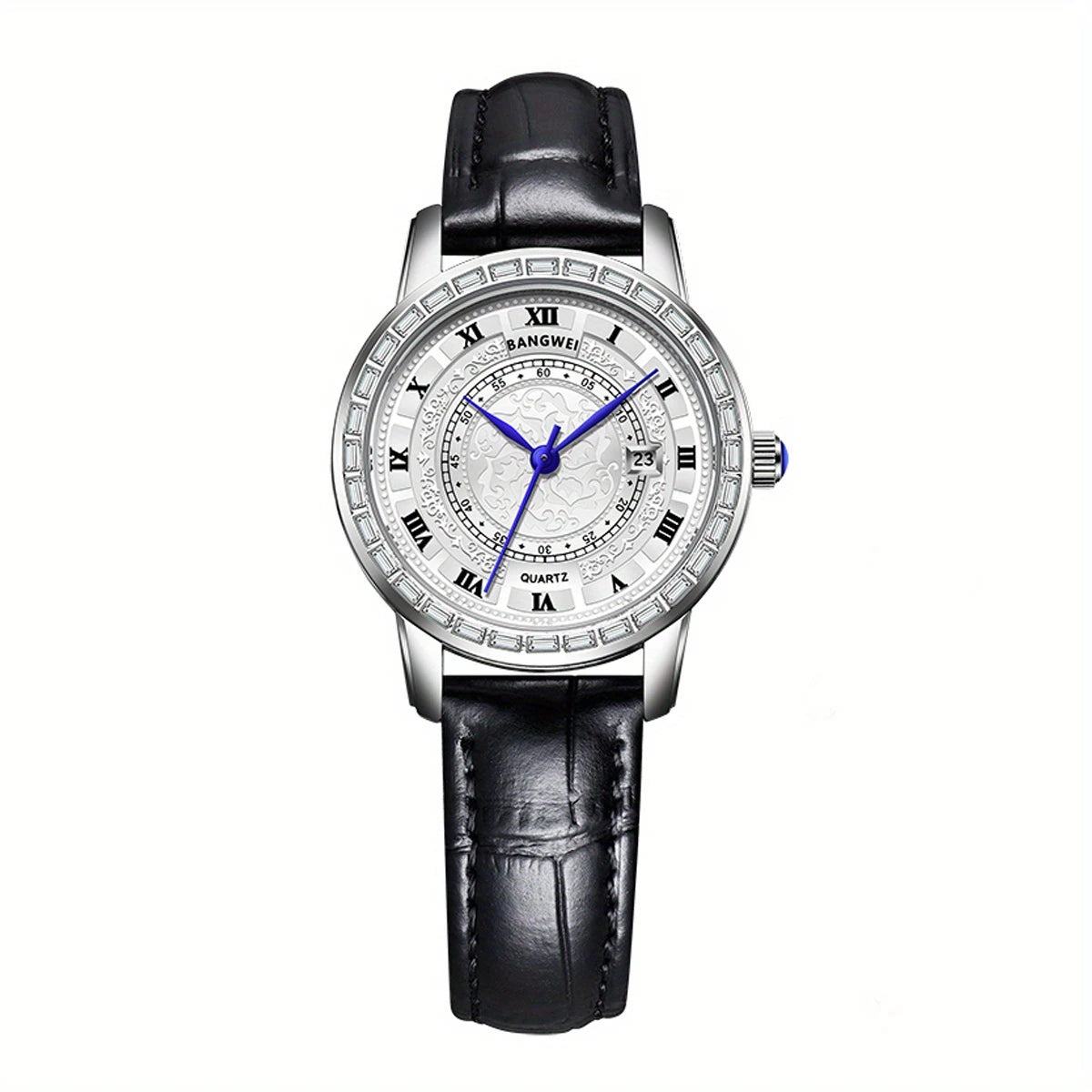 Women's Fashionable Quartz Watch with Roman Numerals