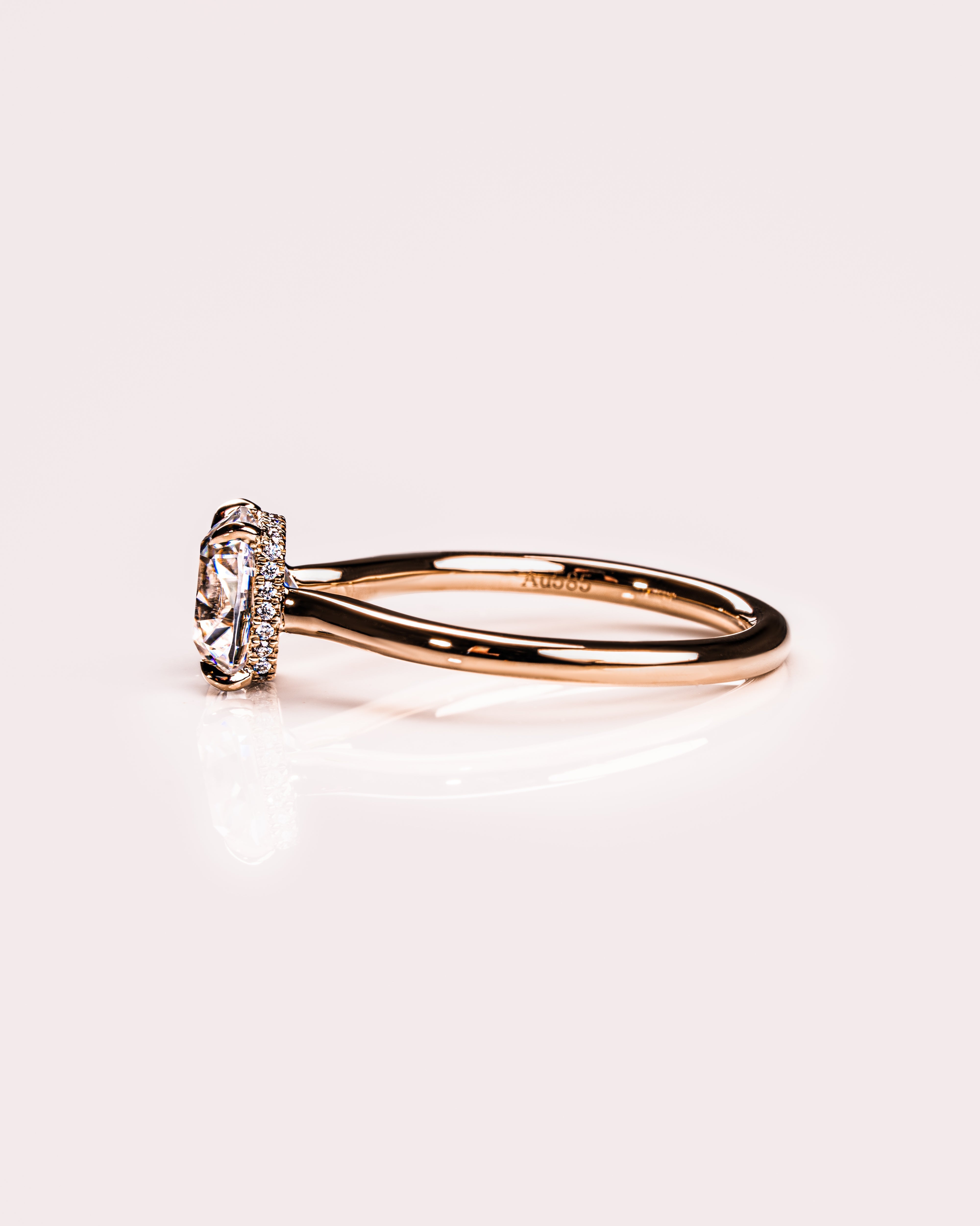 Jasmine - Elongated Cushion | Gold 18k