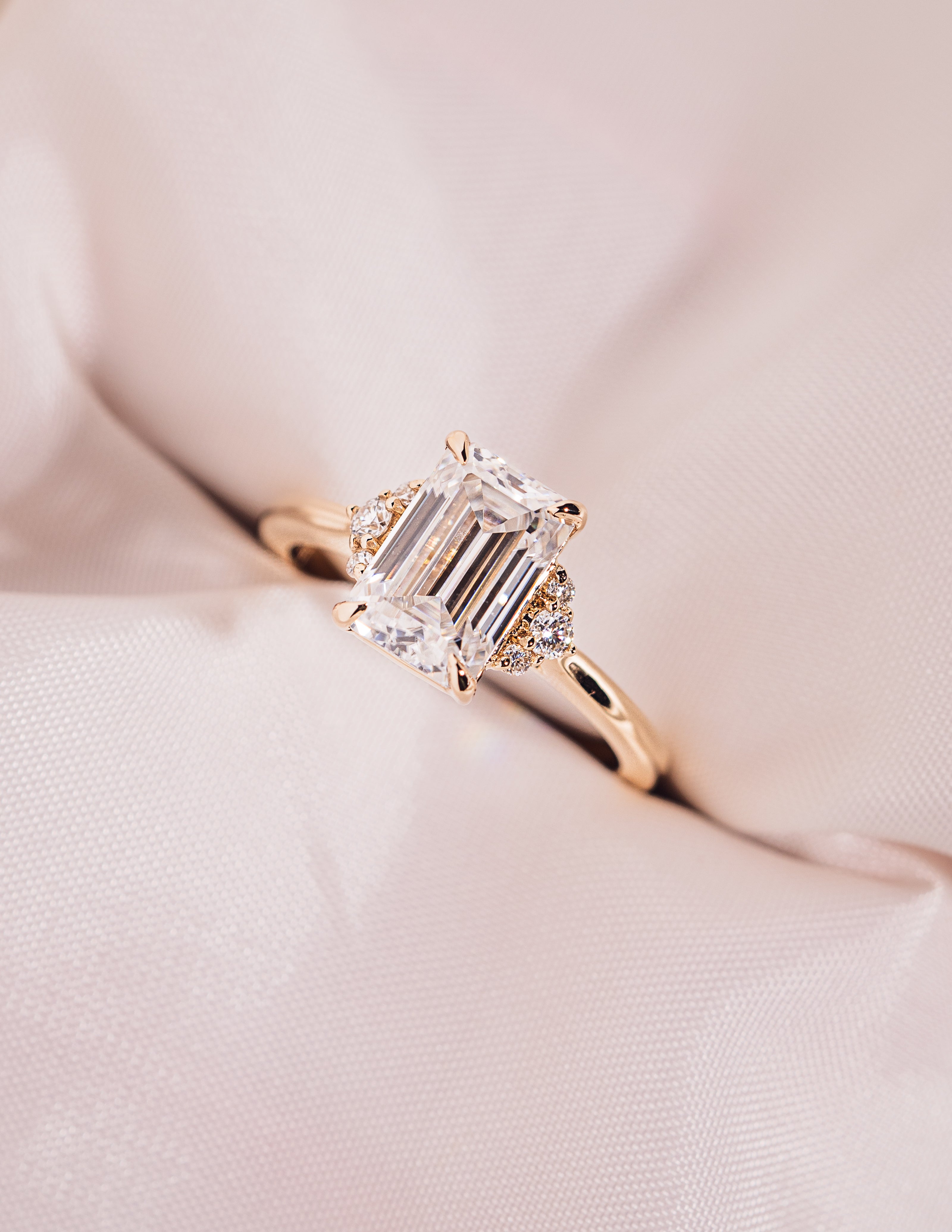 Cecilia - Emerald | Gold 18k