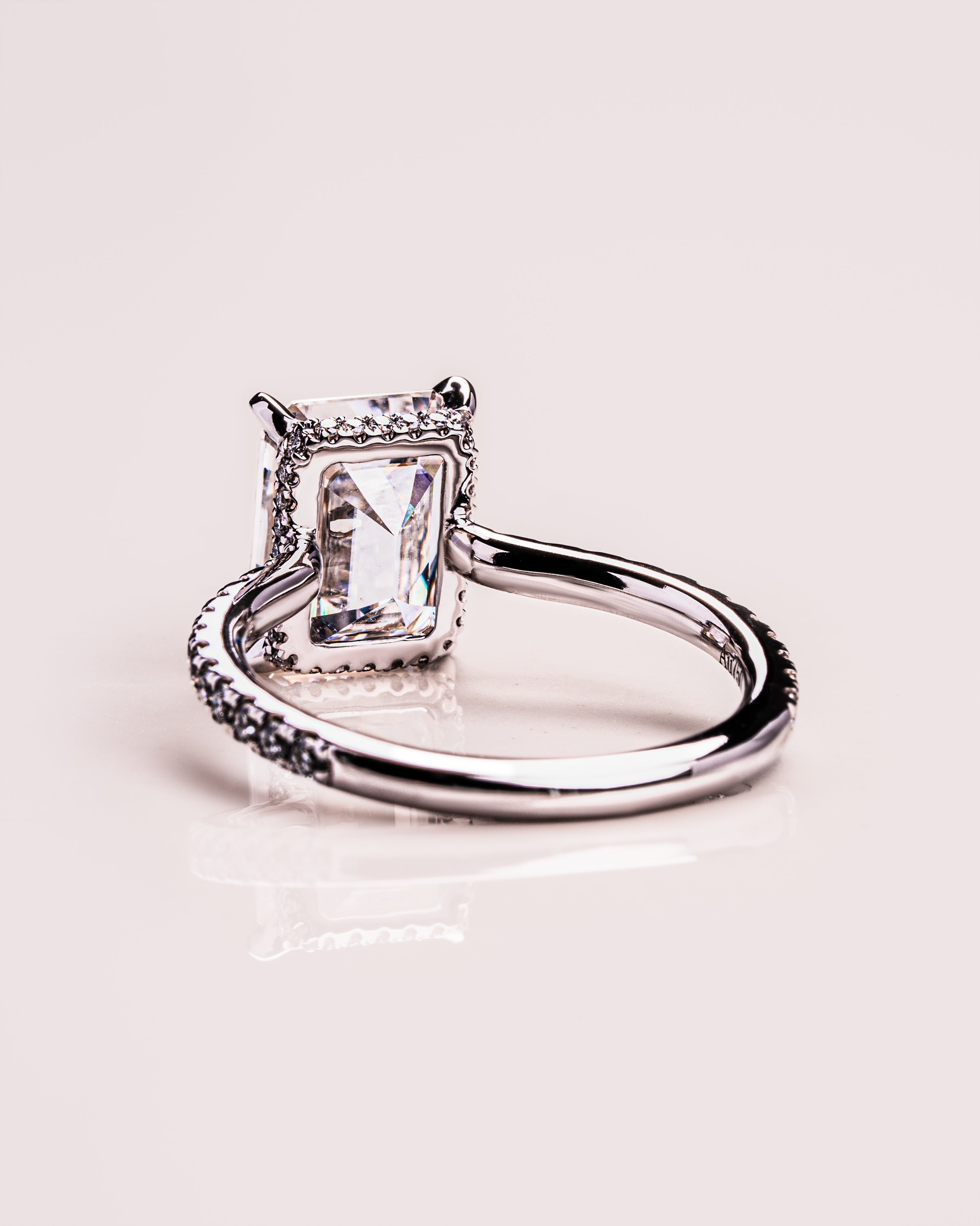 Jasmine (with Pavé) - Emerald | Silver
