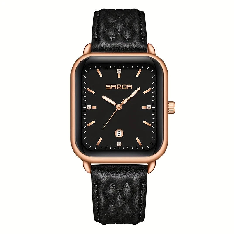 Women's Watch Elegant Leisure Simple Belt Strap Quartz Watches Wrist Watches
