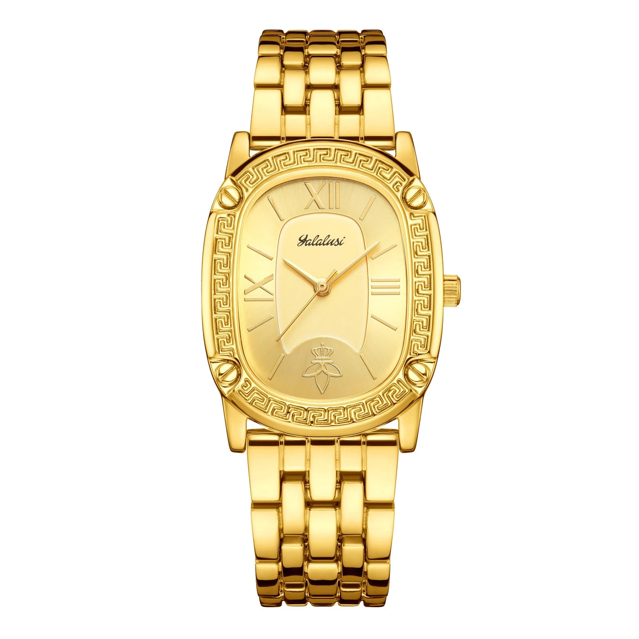 Fashionable Vintage Style Women'S Watch - Quartz Movement, Oval Zinc Alloy Case