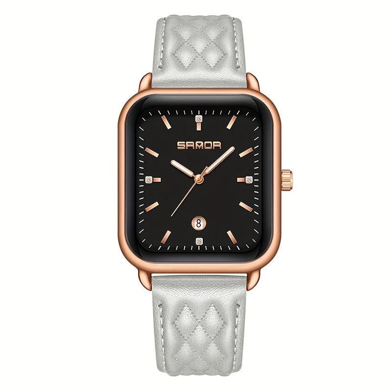 Women's Watch Elegant Leisure Simple Belt Strap Quartz Watches Wrist Watches