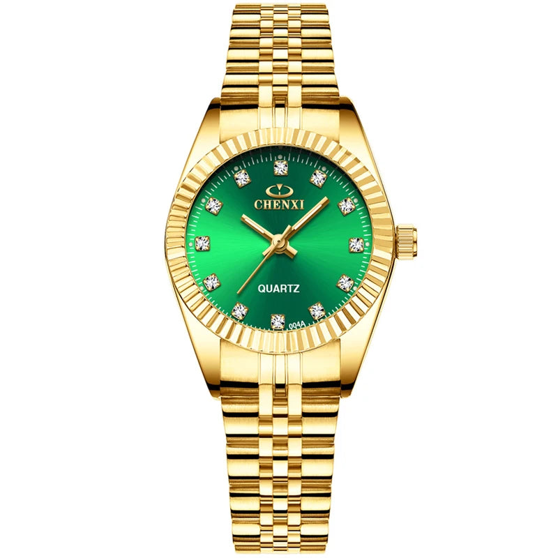 Women's Quartz Waterproof Steel Watch