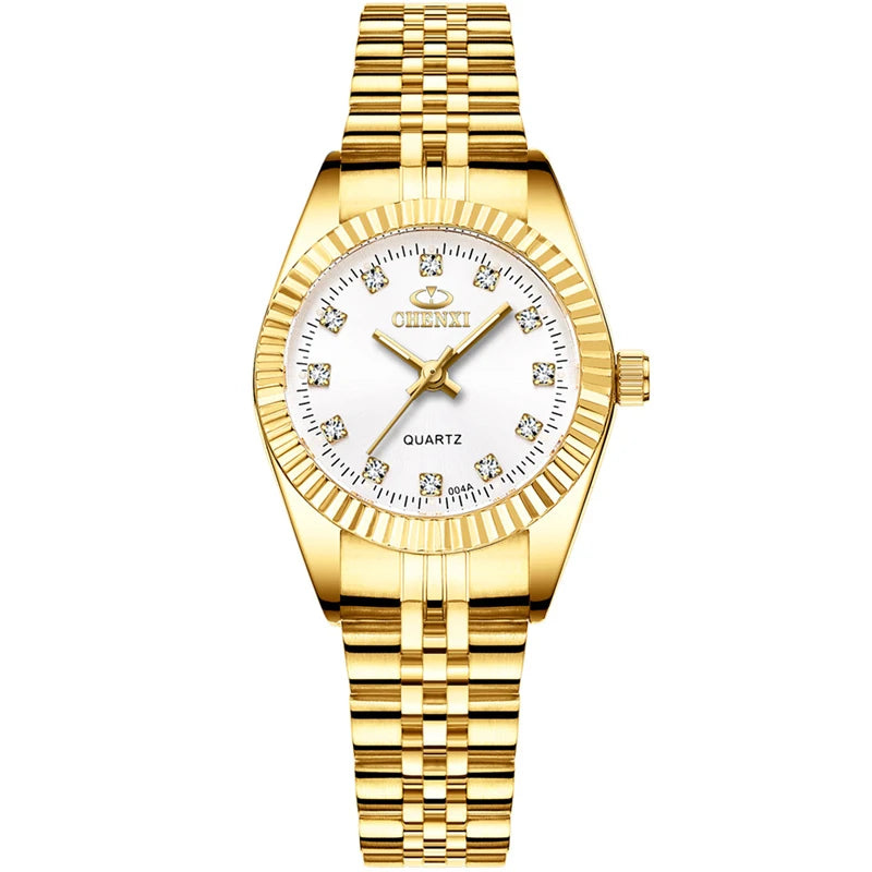 Women's Quartz Waterproof Steel Watch