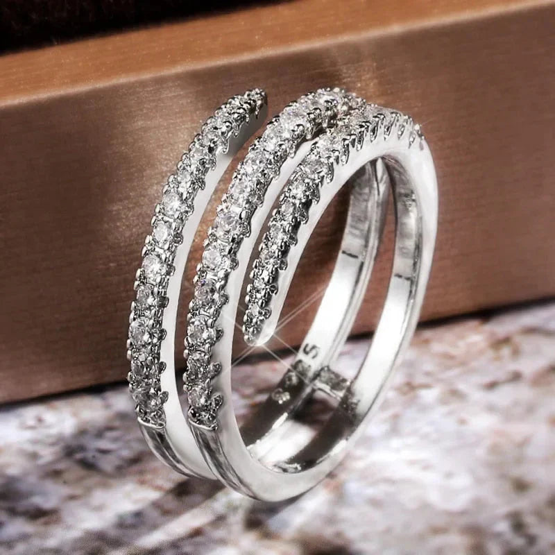 Mariavittoria Sassetti Ring | White Gold 18k