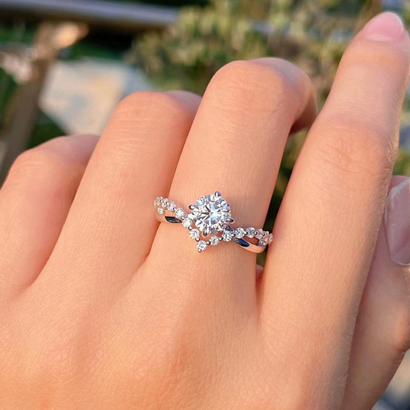 Celina Everhart Ring | White Gold 16k