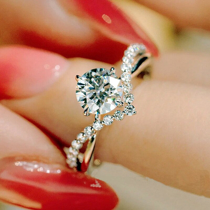 Celina Everhart Ring | White Gold 16k