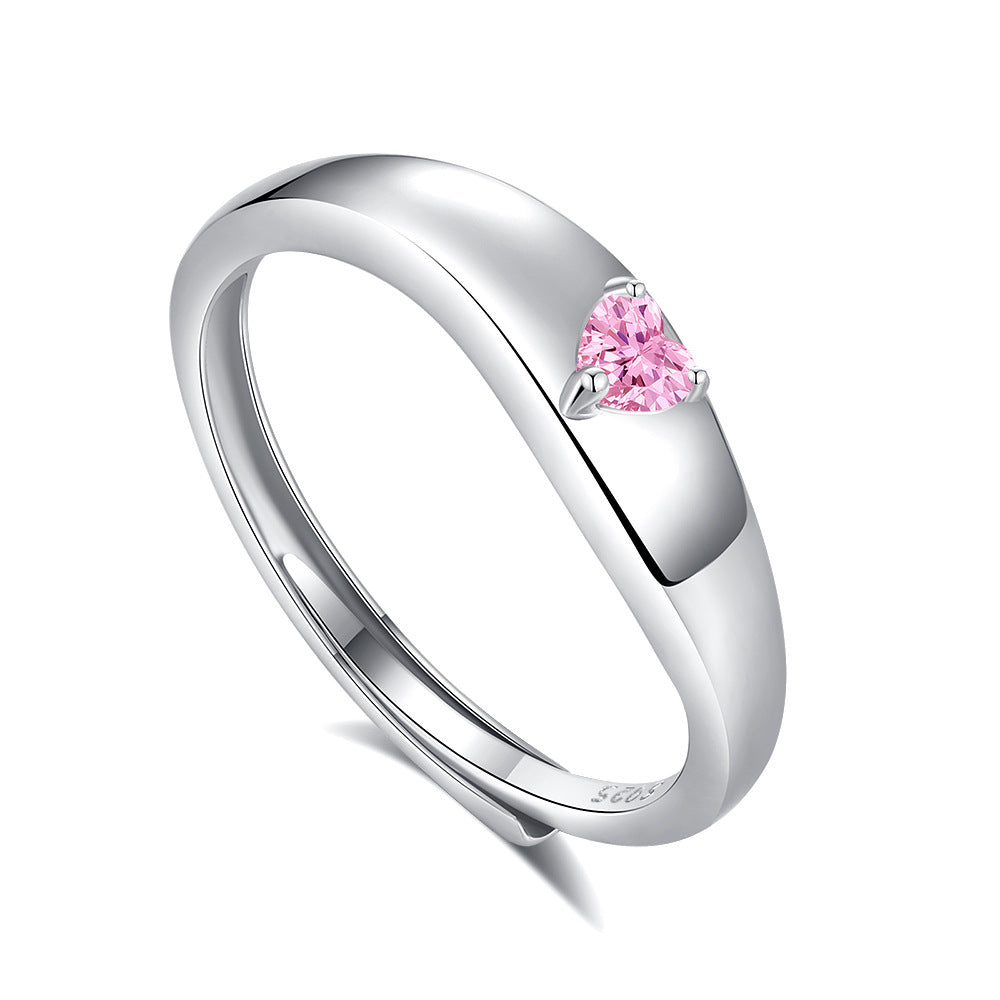 Lilia Hart Ring | White Gold 14k