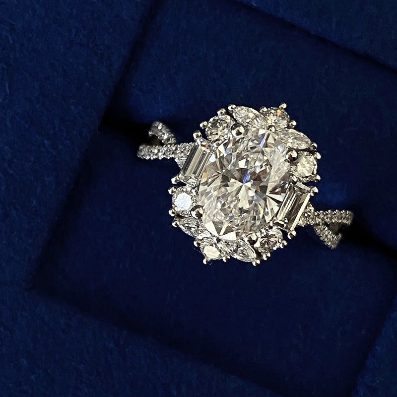 Kaia Bellemont Ring | White Gold 18k