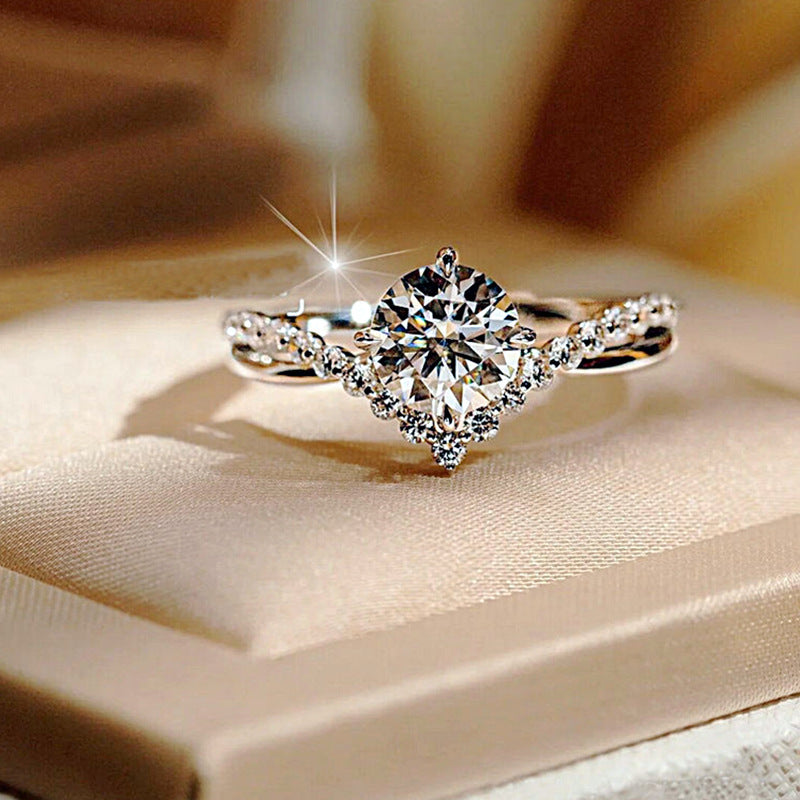 Celina Everhart Ring | White Gold 16k