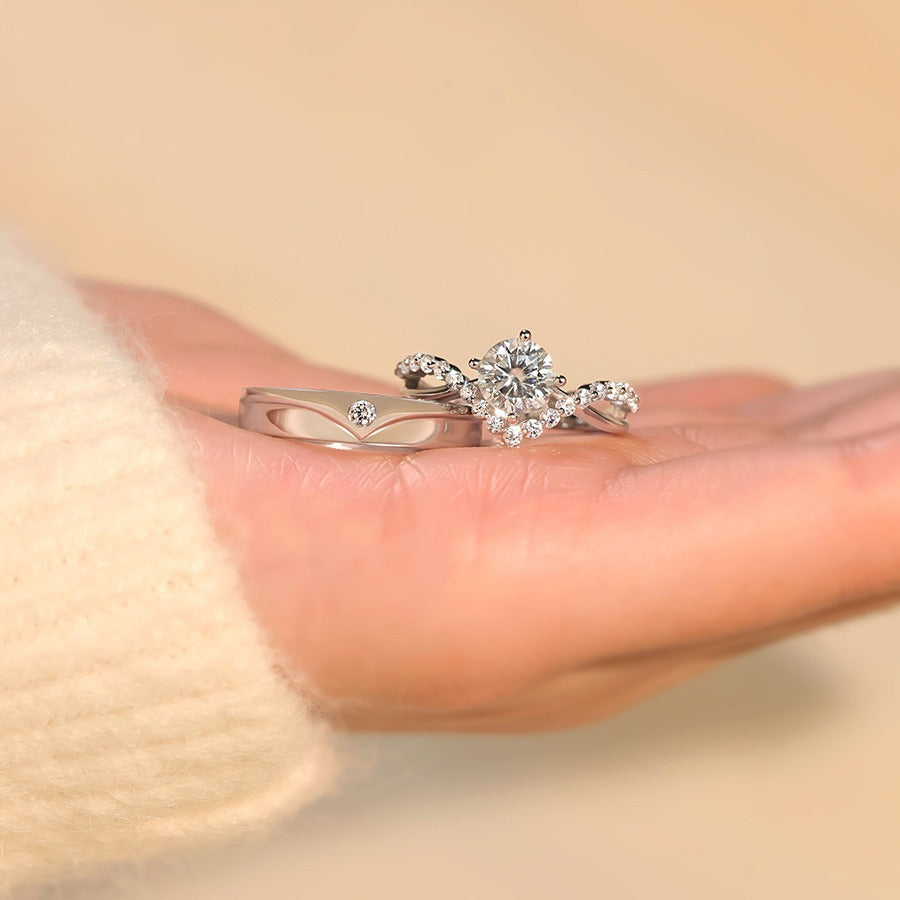 Elric Amora Couple Rings | Gold 16k