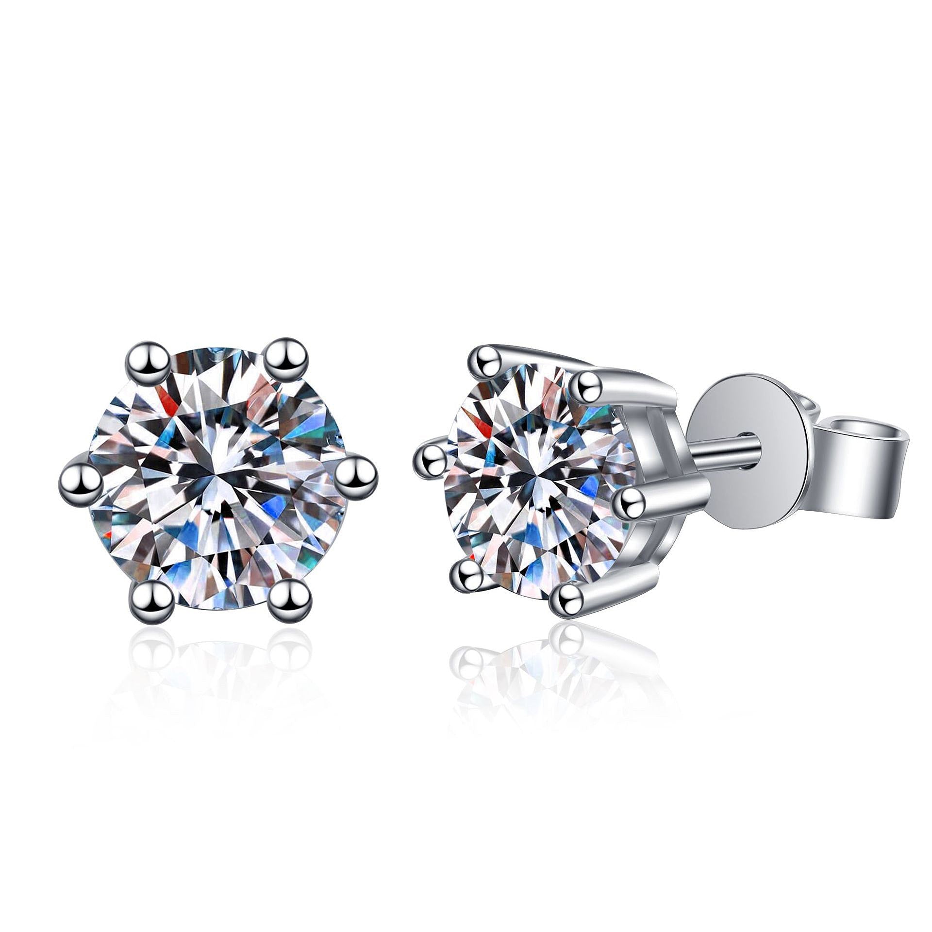 Celeste Luxe Earrings | White gold 18k
