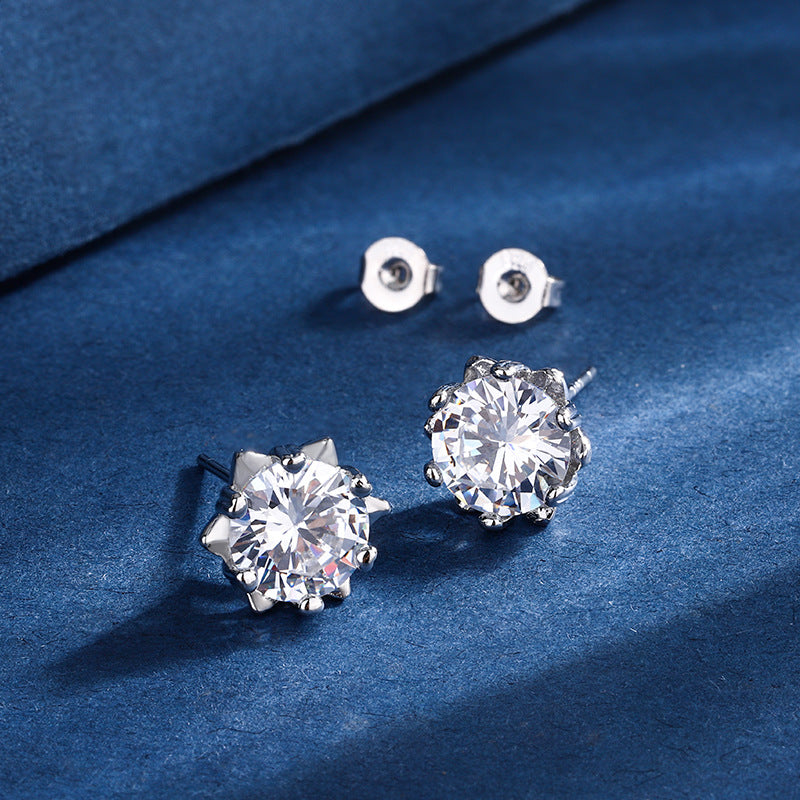 Aria Snowflake Set | White Gold 16k