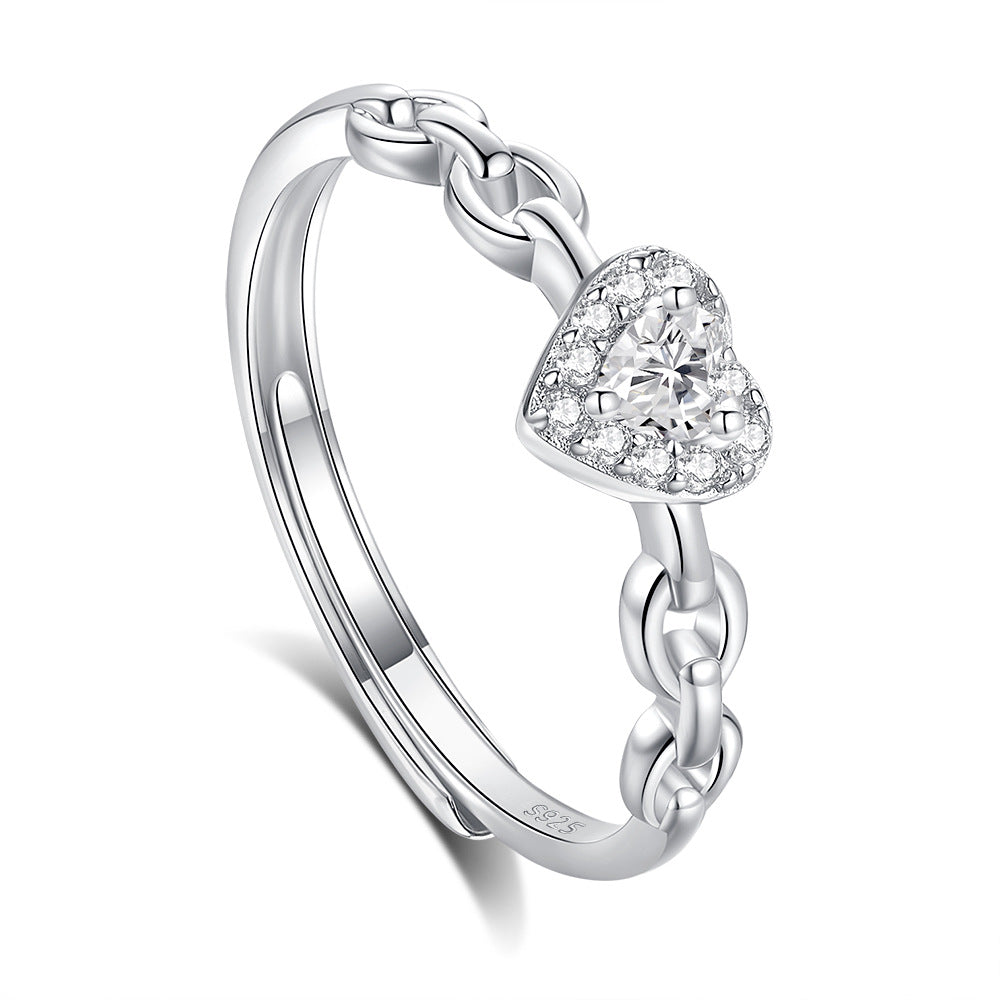 Mariella Caruso Ring | White Gold 14k