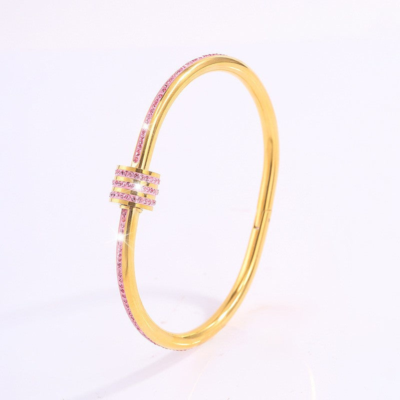 Tessandra Virelli Bracelet White | Gold 16k