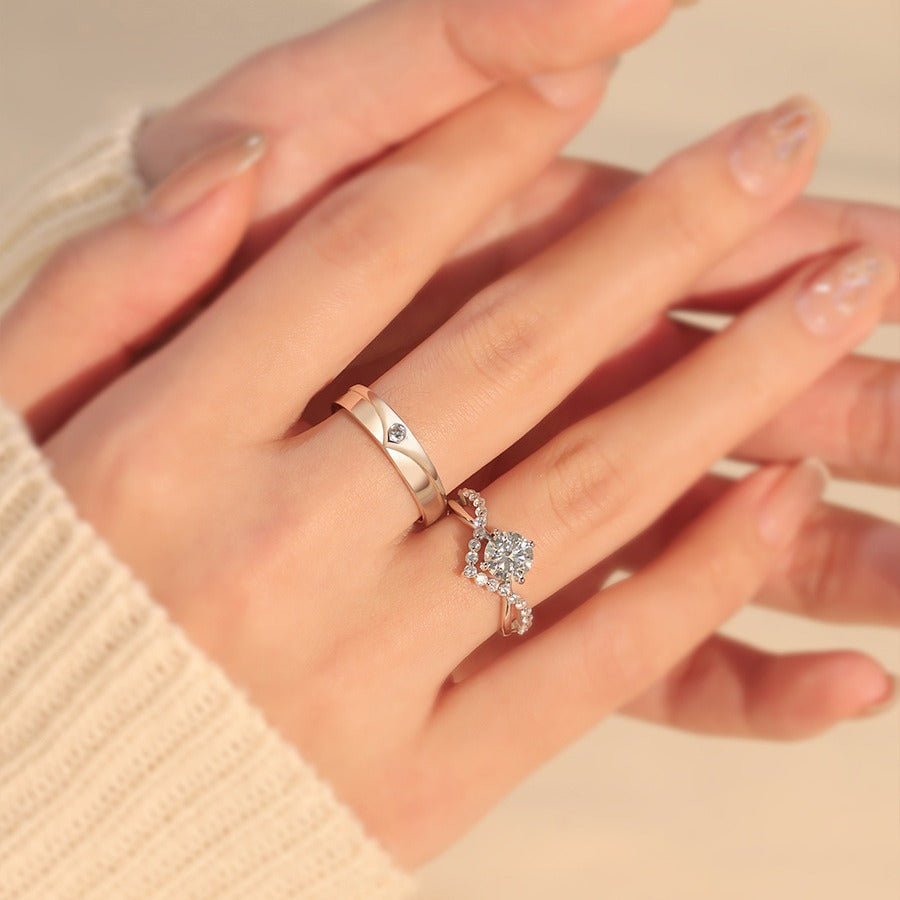 Elric Amora Couple Rings | Gold 16k