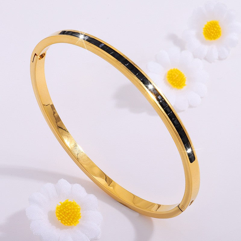 Liora Bellanotte Bracelet Purple | Gold 16k