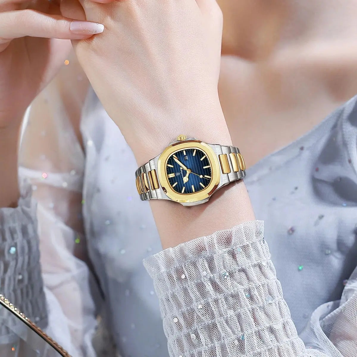 Luxury Waterproof Square Watch