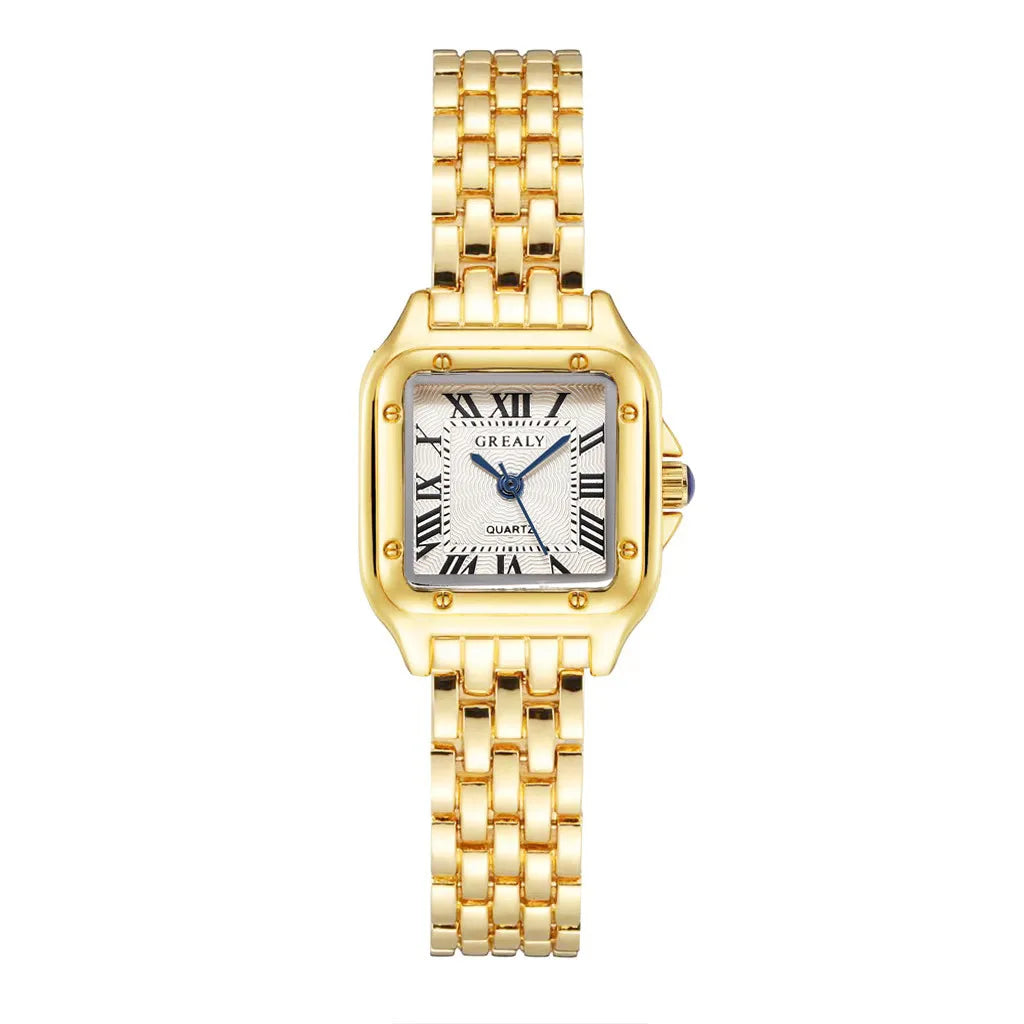 Luxury Business Gold Stainless Steel Watch