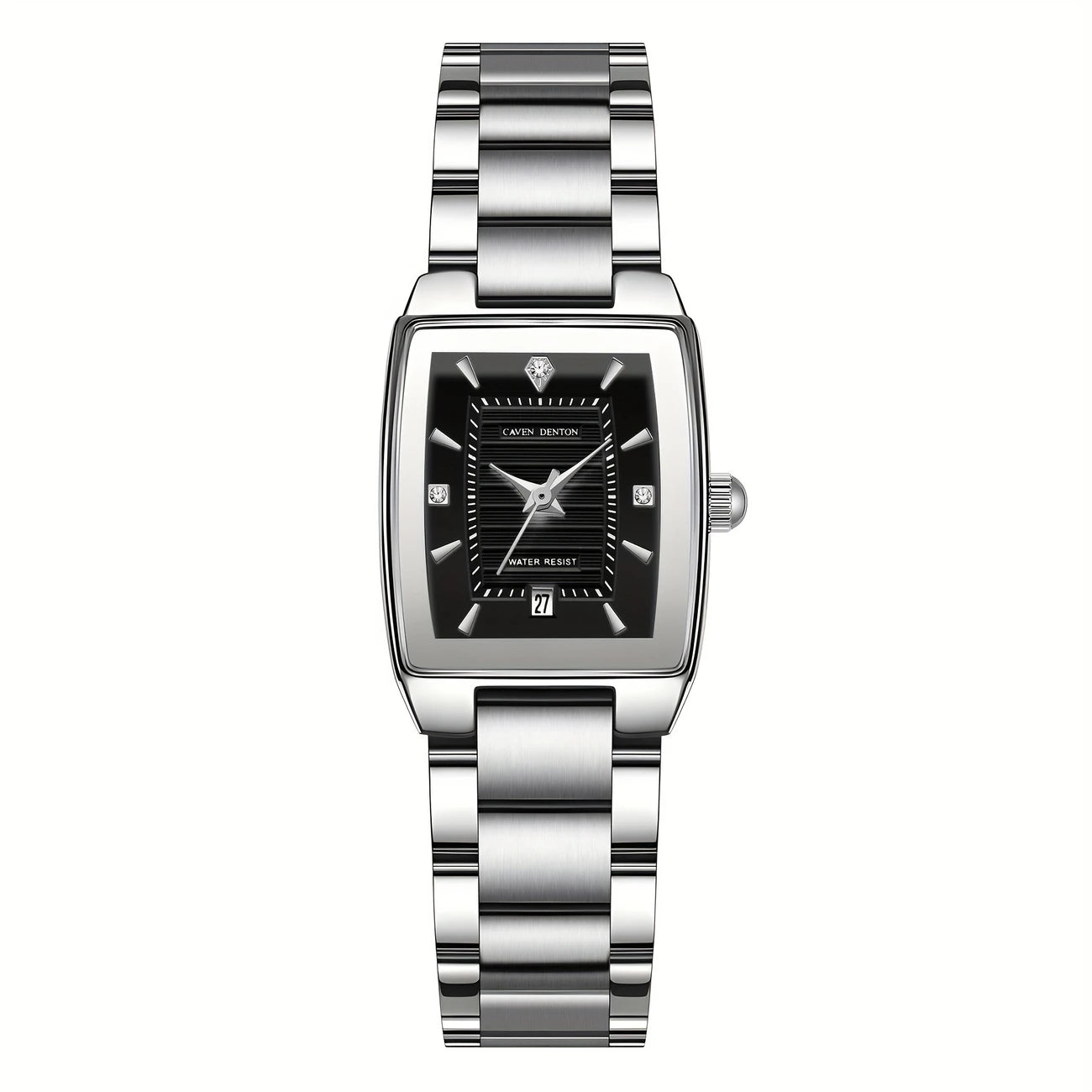 Fashionable And Business New Wristwatch With A Solid Steel Strap