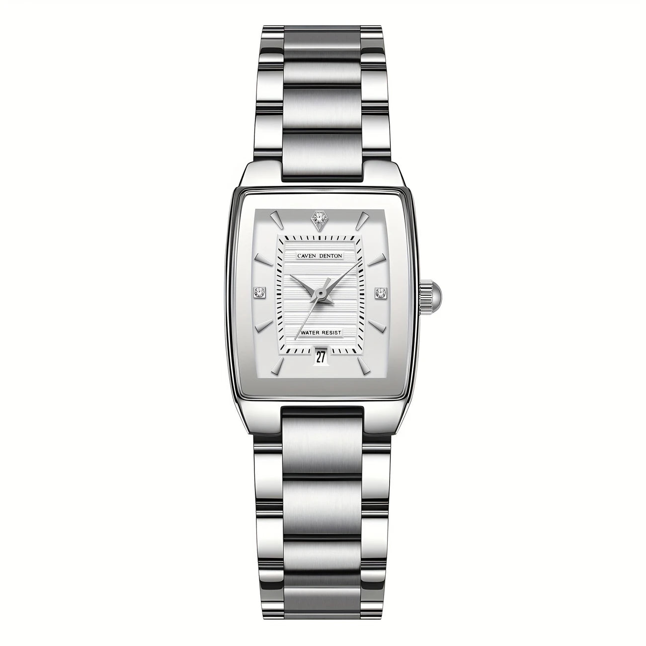 Fashionable And Business New Wristwatch With A Solid Steel Strap