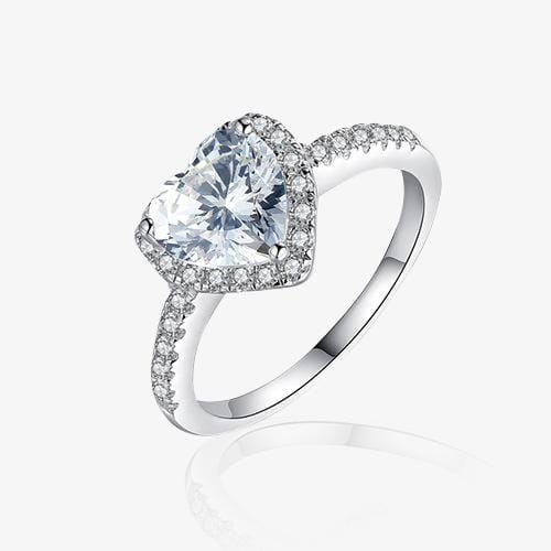 Coralia Amouré Ring | White Gold 18k