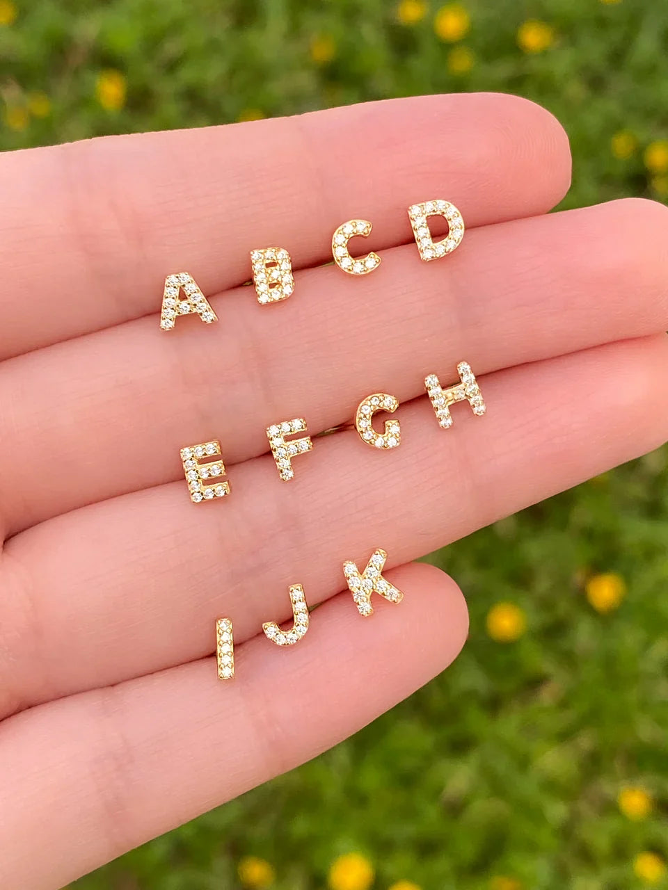 Initial Earring | Gold 16k