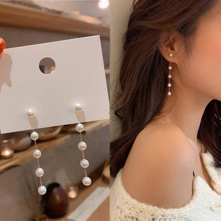Silvia Luminara Earrings | White Gold 16k